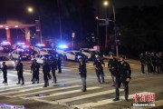 包头约200名海军陆战队士兵进驻洛杉矶 开始执行警戒守卫任务
